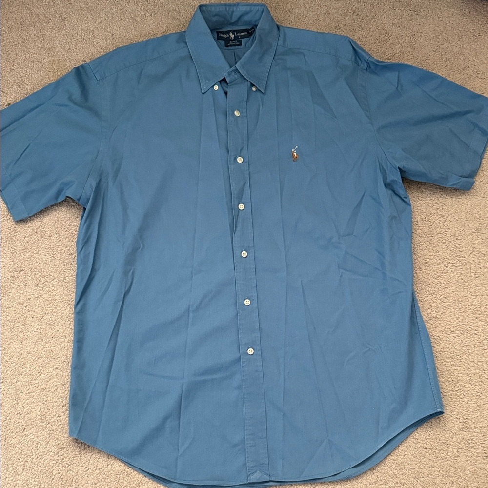 Polo Ralph Lauren Men's Casual Shirt in Blue